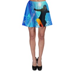 Snowboarding Skater Skirts by FantasyWorld7