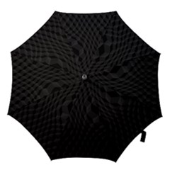 Pattern Dark Texture Background Hook Handle Umbrellas (medium) by Simbadda