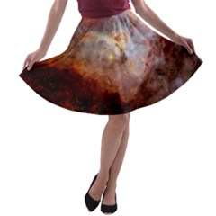 Carina Nebula A-line Skater Skirt by SpaceShop