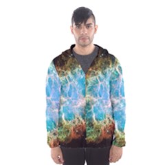 Crab Nebula Hooded Wind Breaker (men) by SpaceShop