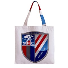 Shanghai Greenland Shenhua F C  Zipper Grocery Tote Bag by Valentinaart