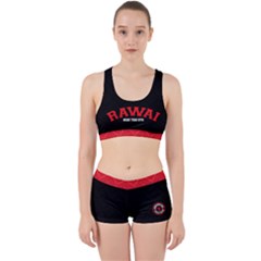 Rawai Black Work It Out Sports Bra Set by RawaiGear