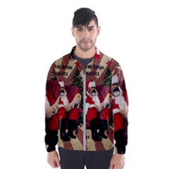 Karl Marx Santa  Wind Breaker (men) by Valentinaart