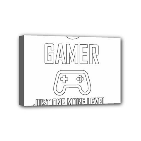 Gamer Mini Canvas 6  X 4  by Valentinaart