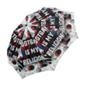 Football is my religion Folding Umbrellas View2