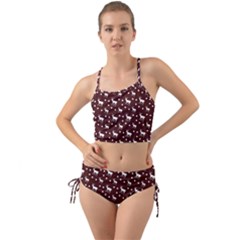 Deer Dots Red Mini Tank Bikini Set by snowwhitegirl