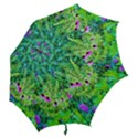 Purple Coneflower Garden With Tiger Eye Tree Hook Handle Umbrellas (Large) View2