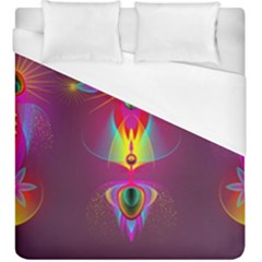 Abstract Bright Colorful Background Duvet Cover (king Size) by Wegoenart