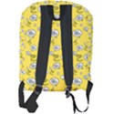 No Step On Snek DO NOT bubble speech Pattern yellow background Meme Full Print Backpack View2