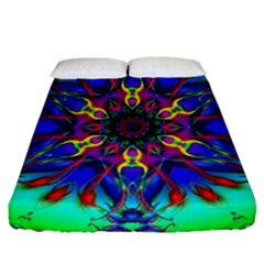 Fractal Art Pictures Digital Art Fitted Sheet (queen Size) by Pakrebo