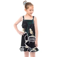 Dolls In Living Room Kids  Overall Dress by snowwhitegirl