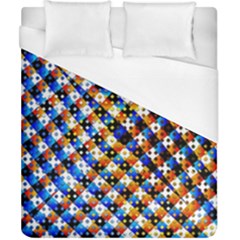 Kaleidoscope Art Unique Design Duvet Cover (california King Size) by Wegoenart