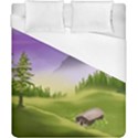 Digital Art Painting Landscape Duvet Cover (California King Size) View1