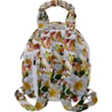 Flowers Roses Leaves Autumn Travel Backpacks View2