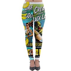 Creature From The Black Lagoon Bananas Lightweight Velour Leggings by cypryanus