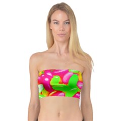 Vibrant Jelly Bean Candy Bandeau Top by essentialimage