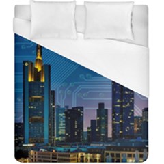 Smart City Circuit Board Duvet Cover (california King Size) by Wegoenart