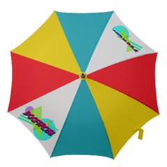 Primary Colours Hook Handle Umbrella by doofercise