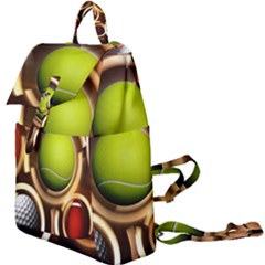 Sport Ball Tennis Golf Football Buckle Everyday Backpack by HermanTelo