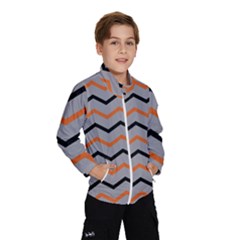 Basketball Thin Chevron Kids  Windbreaker by mccallacoulturesports