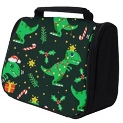 Christmas Funny Pattern Dinosaurs Full Print Travel Pouch (big) by Vaneshart