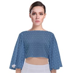 Df Normina Tie Back Butterfly Sleeve Chiffon Top by deformigo