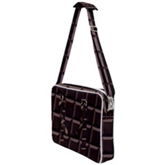 Dark Chocolate Seamless Pattern Sweet Texture Cross Body Office Bag by Wegoenart