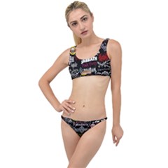 Metal Bands College The Little Details Bikini Set by Sudhe