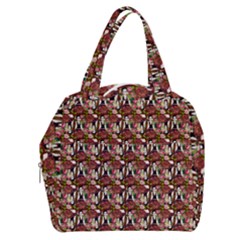 Swimmer 20s Burgundy Boxy Hand Bag by snowwhitegirl