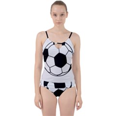 Soccer Lovers Gift Cut Out Top Tankini Set by ChezDeesTees