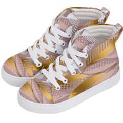 Digital Leafs Kids  Hi-top Skate Sneakers by Sparkle