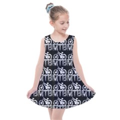 Mountain Bike - Mtb - Hardtail And Dirt Jump 2 Kids  Summer Dress by DinzDas