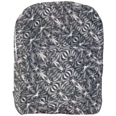 Modern Tribal Silver Ornate Pattern Print Full Print Backpack by dflcprintsclothing