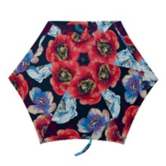 Flowers Pattern Mini Folding Umbrellas by Sparkle