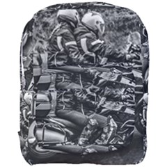 Motorcycle Riders At Highway Full Print Backpack by dflcprintsclothing