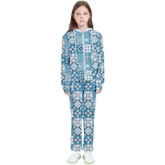 Ceramic Tile Pattern Kids  Tracksuit by designsbymallika