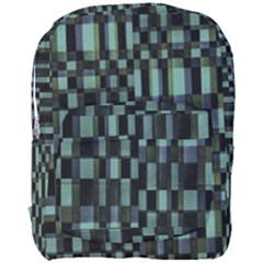 Dark Geometric Pattern Design Full Print Backpack by dflcprintsclothing