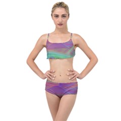 Color Winds Layered Top Bikini Set by LW41021