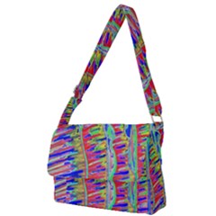 Vibrant-vases Full Print Messenger Bag (l) by LW323