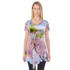 Bloom Short Sleeve Tunic  by LW323