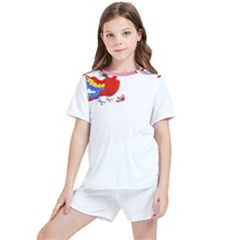 Untitled Design (5) Photo 1607517624237 Kids  Tee And Sports Shorts Set by Basab896