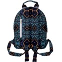 Blue pattern Mini Full Print Backpack View2