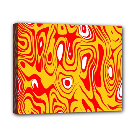 Red-yellow Canvas 10  X 8  (stretched) by nateshop