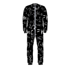 Science Einstein Formula Mathematics Physics Onepiece Jumpsuit (kids) by danenraven