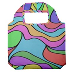 Colorful Stylish Design Premium Foldable Grocery Recycle Bag by gasi