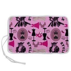 Fashion Girl Newyork Bts Nft Pen Storage Case (l) by Ravend