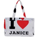 I love janice Canvas Work Bag View2