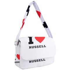 I Love Russell Courier Bag by ilovewhateva