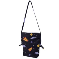 Cosmos Folding Shoulder Bag by nateshop