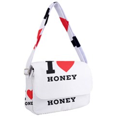 I Love Honey Courier Bag by ilovewhateva